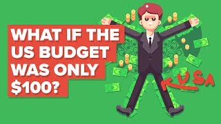 What If The US Budget Was Only $100 - How Would It Spend It?