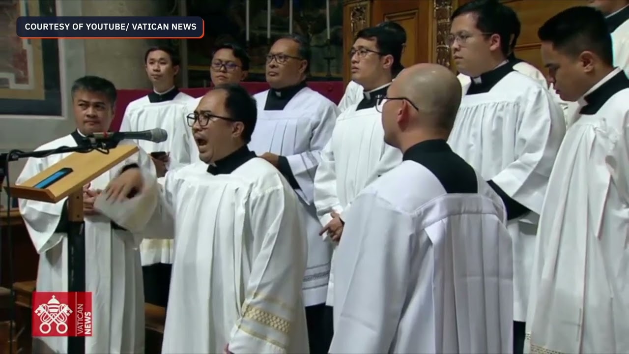 WATCH: Filipino choir sings at Saint Peter’s Basilica for historic synod