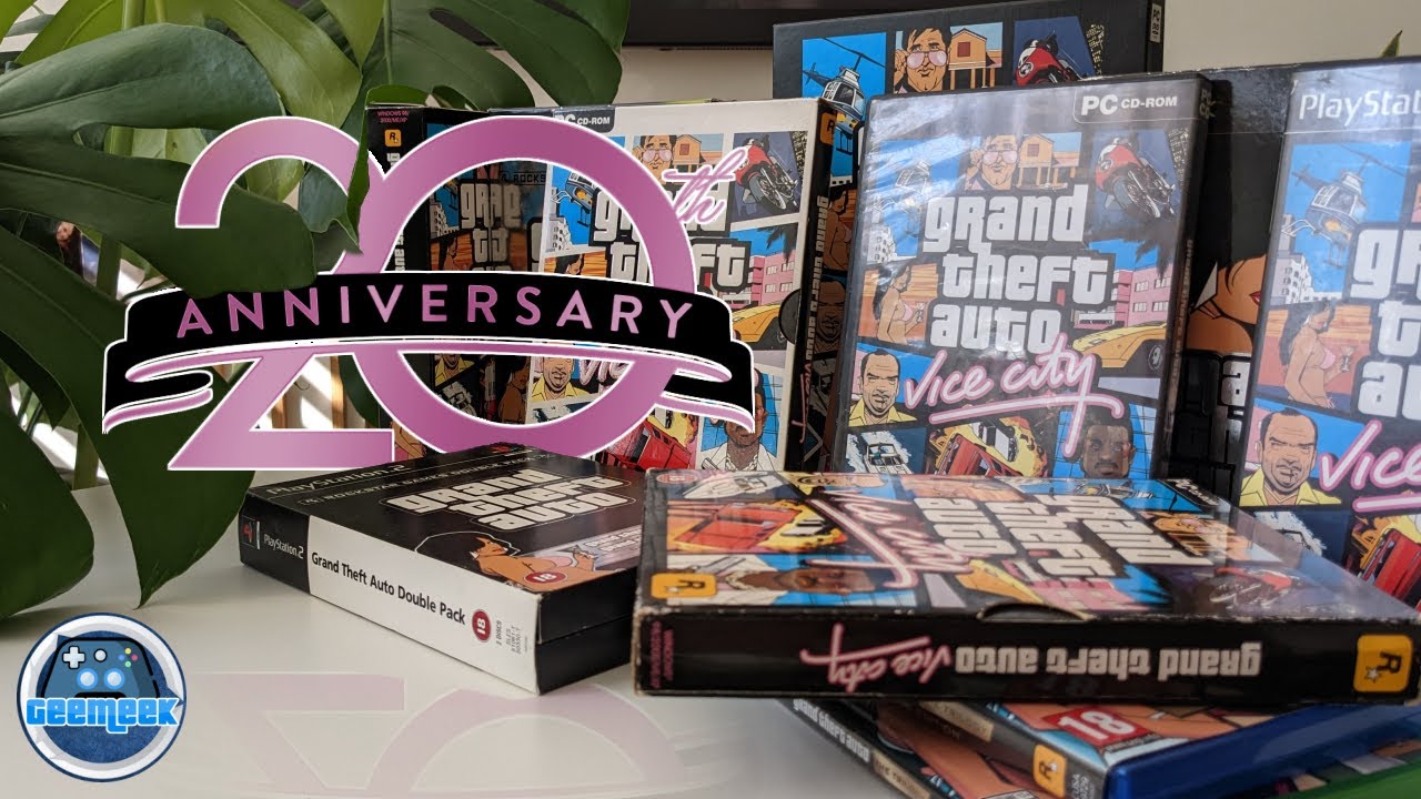 GTA Vice City 20th Anniversary - Collection Unboxing - YouTube