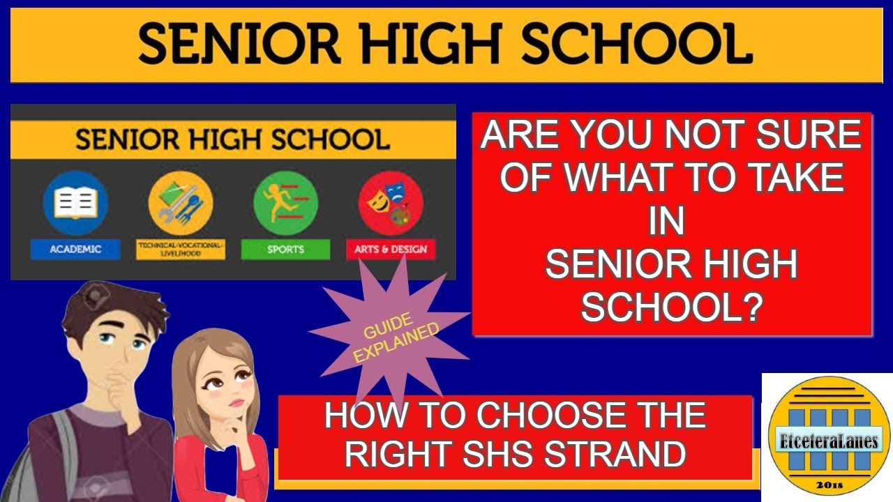 Senior High School Tracks and Strands - YouTube