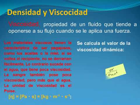 Densidad y Viscocidad - YouTube