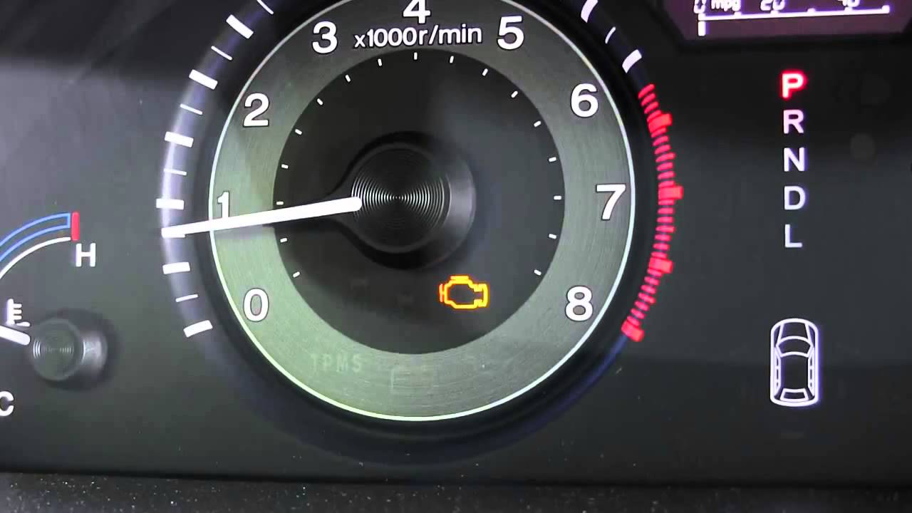 Check Engine Light Flashing Honda Odyssey