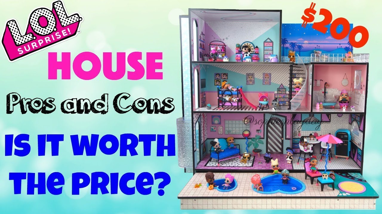 How Big Is The Lol Surprise Doll House - Dollar Poster