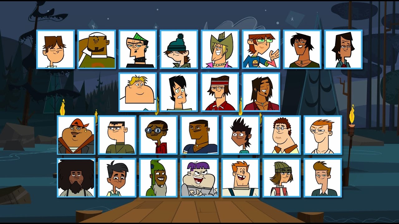 Total Drama Boy Characters