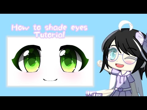 How to shade eyes (Gacha Club) - YouTube