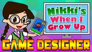 When I Grow Up: Game Designer | Super Mario Brothers, Minecraft, Angry Birds & More!