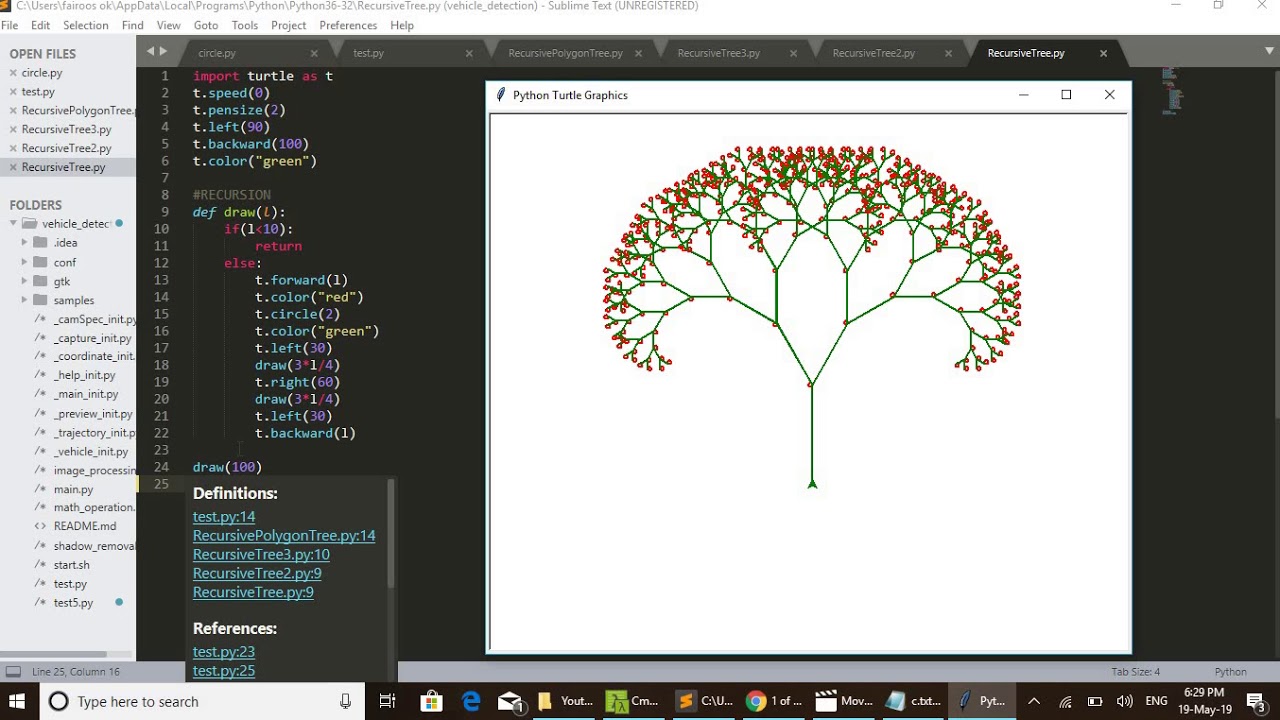 Python Turtle Graphics Examples