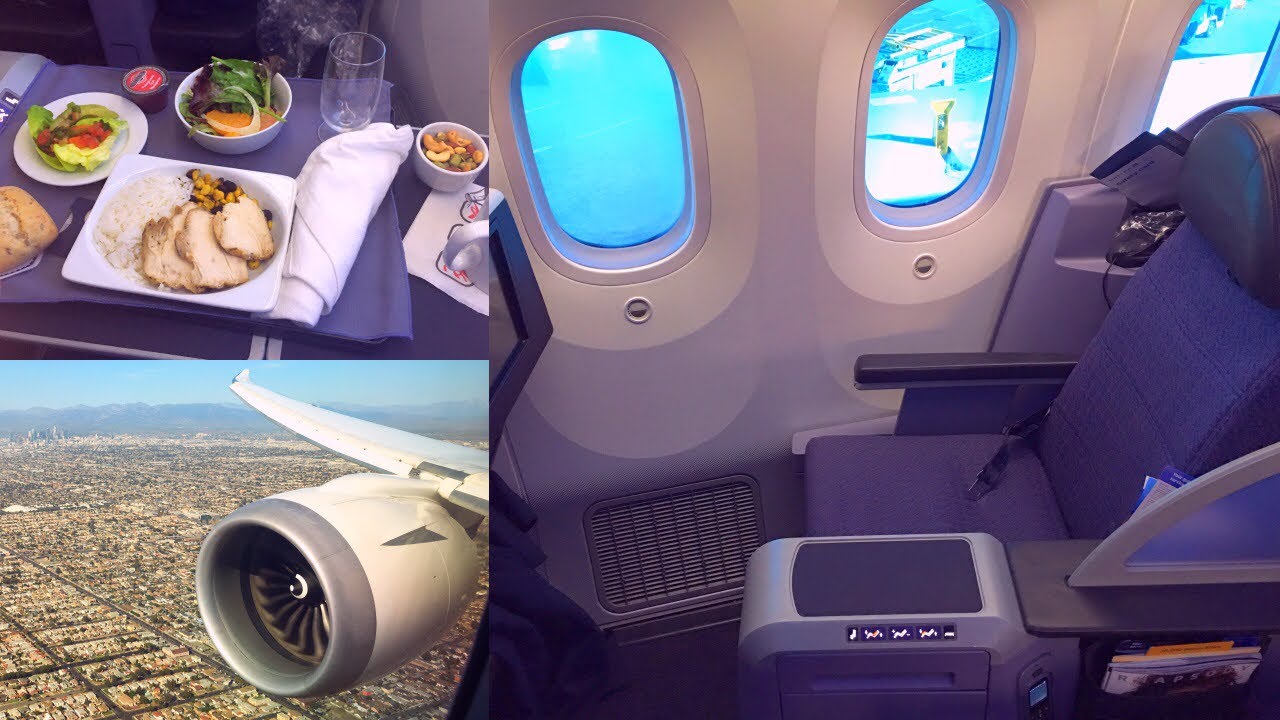 United Boeing 787 First Class