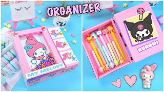 DIY CUTE MY MELODY ORGANIZER - DESK DECOR - PENCIL BOX