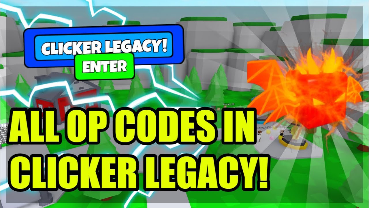 ALL *OP* CODES IN CLICKER LEGACY 2020! (Codes in description) - YouTube