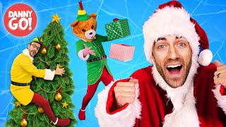 santa freeze dance danny go christmas songs for kids