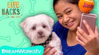 Dog Selfie Stick + Other Shaggy Hacks | LIFE HACKS FOR KIDS