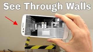 How To Use Your Smartphone to See Through Walls! Superman's X-ray Vision Challenge