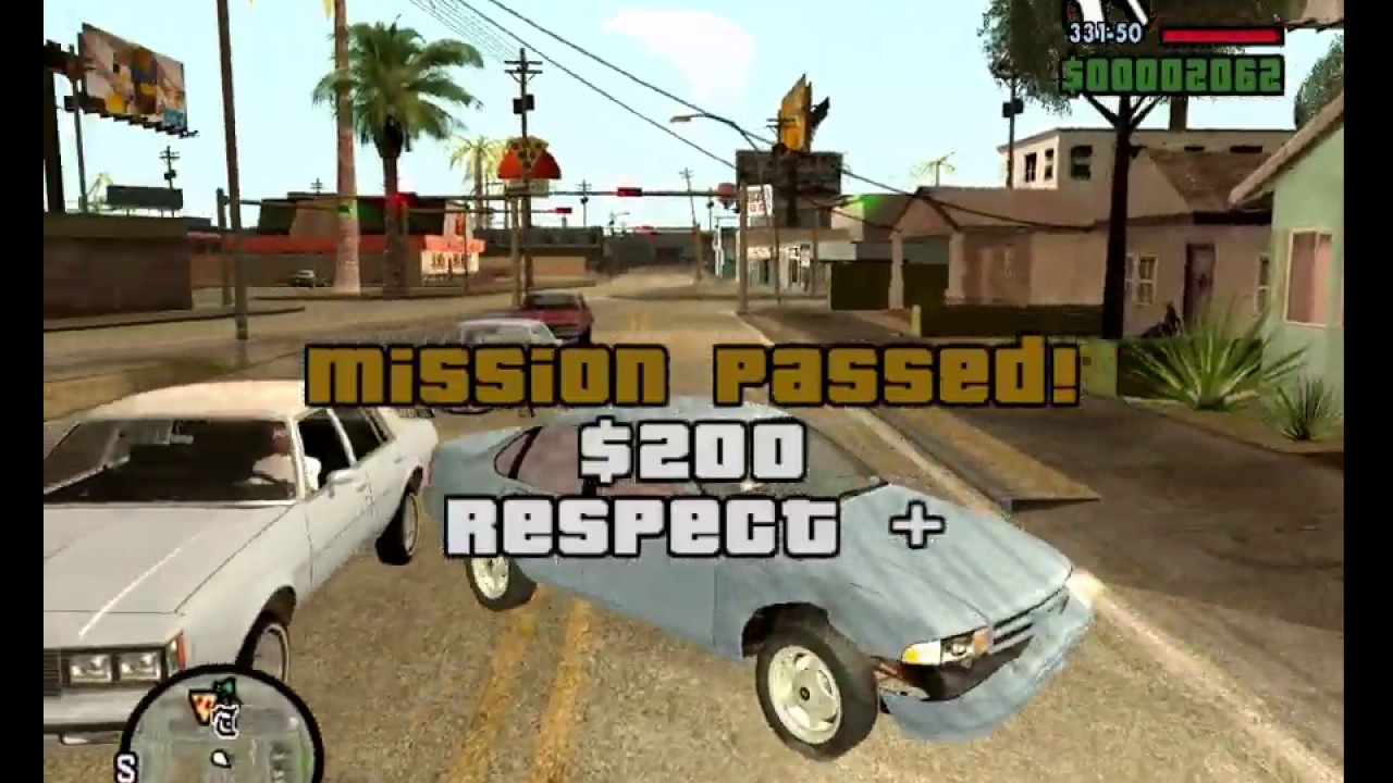 GTA San Andreas overhauled with mods - YouTube