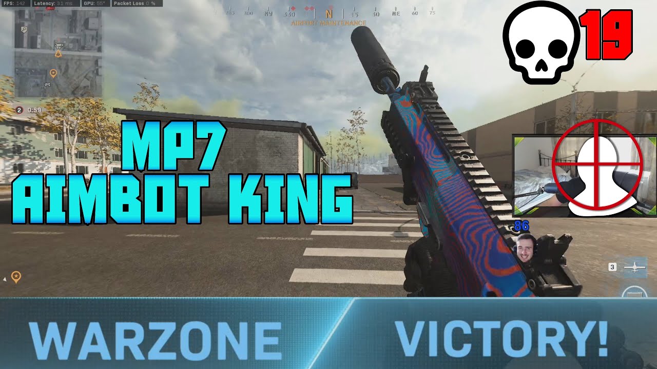 MP7 AIMBOT MACHINE! - 19 Kill Solo Win - Call Of Duty Warzone - YouTube