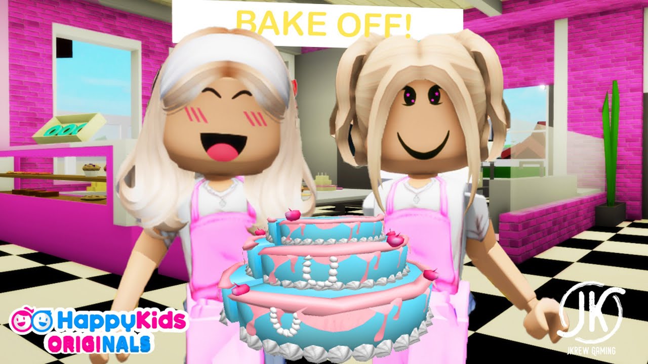 FIRST EVER BAKE OFF!! *Brookhaven Roleplay* - YouTube