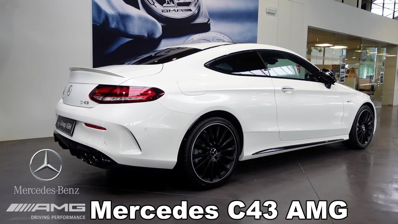 The New C43 Mercedes Amg Coupe Interior Exterior Detail Youtube