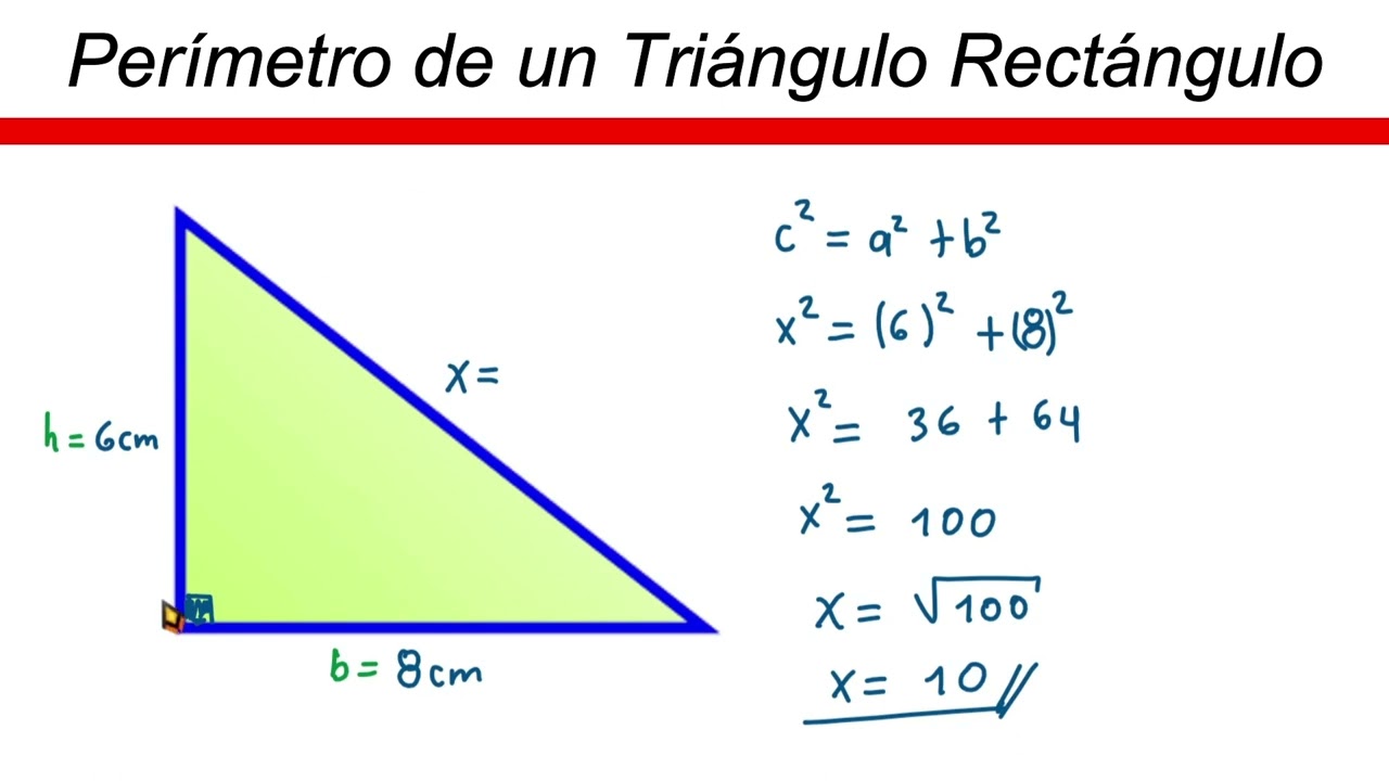 Ejemplos De Como Calcular El Area Y Perimetro De Un Rectangulo ...