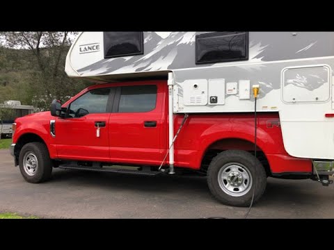 First solo trip with truck and camper - YouTube