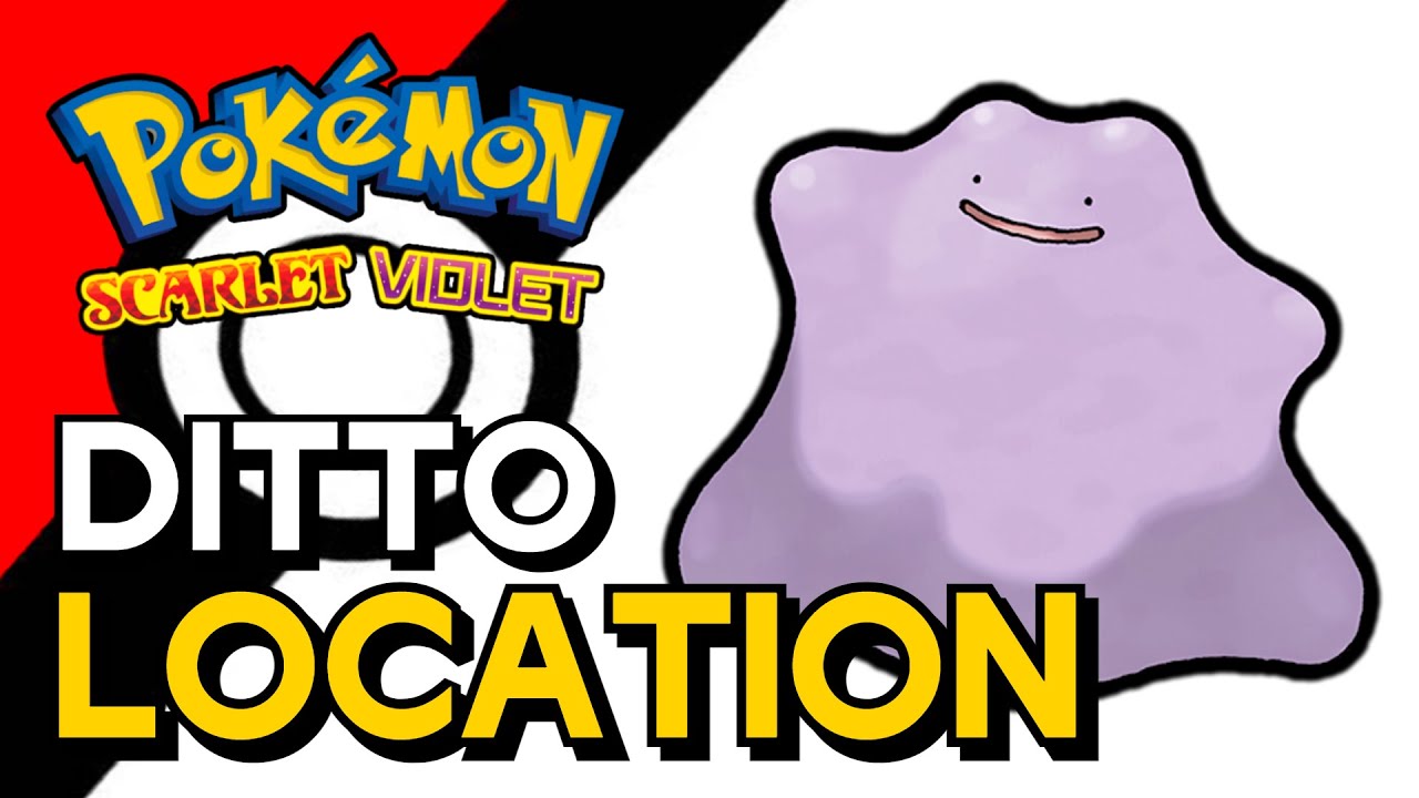 Pokemon Scarlet & Violet - Ditto Location - YouTube