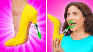 EASY AND SMART FASHION HACKS || Cool DIY Tricks To Save Your Day by 123 GO!