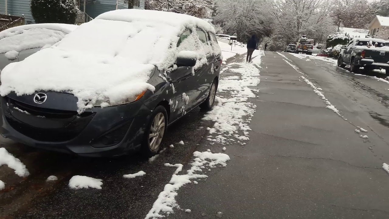 Otro día más de nieve en Atlanta YouTube