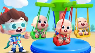 lets buckle up babies safety rules song nursery rhymes kids songs babybus