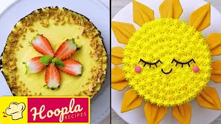 Sun Cake + More Easy Cake Decorating Ideas | DIY by Hoopla Recipes