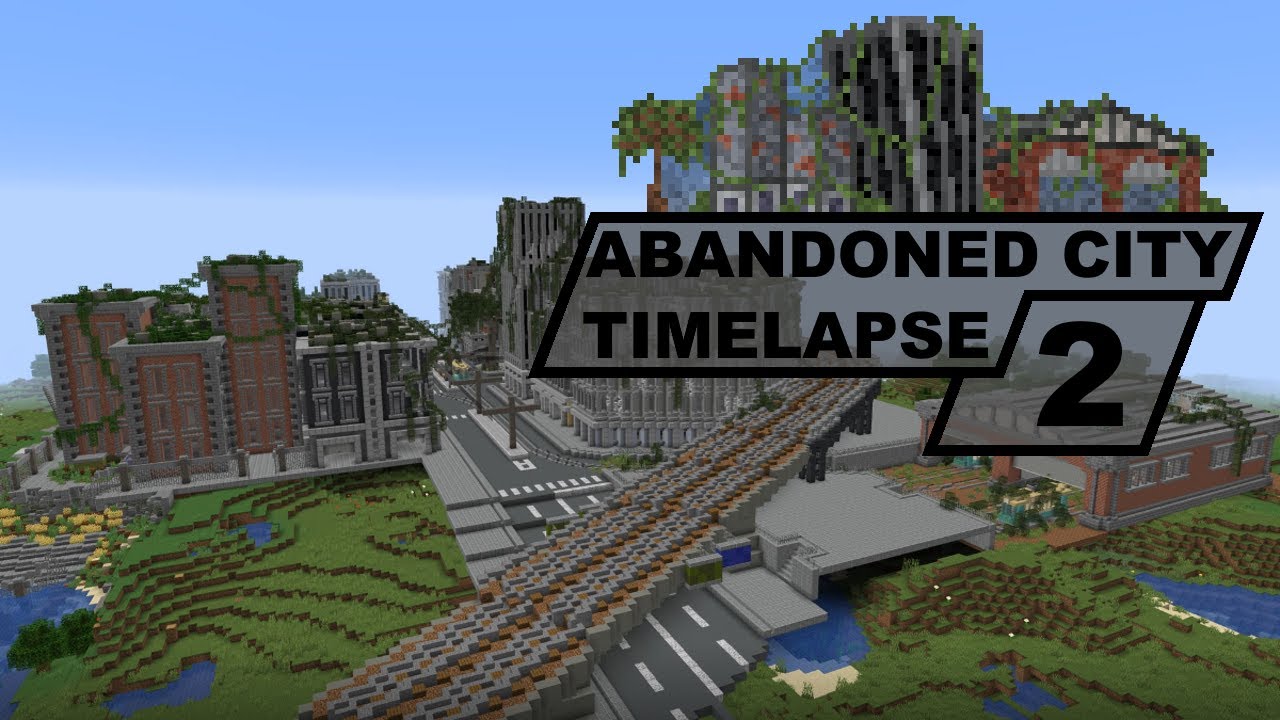 Minecraft abandoned city map that looks like the ned of the world ...