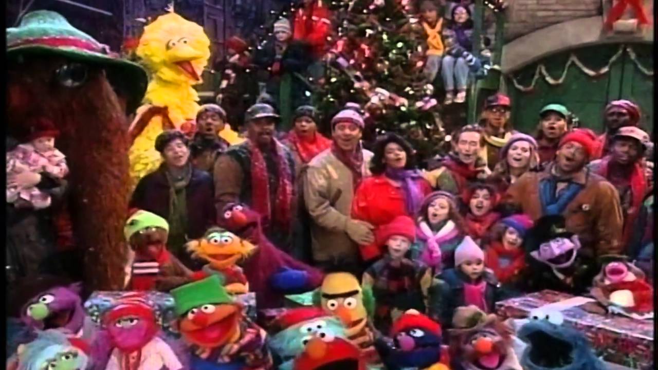 Sesame Street Elmo Saves Christmas DVD Menu