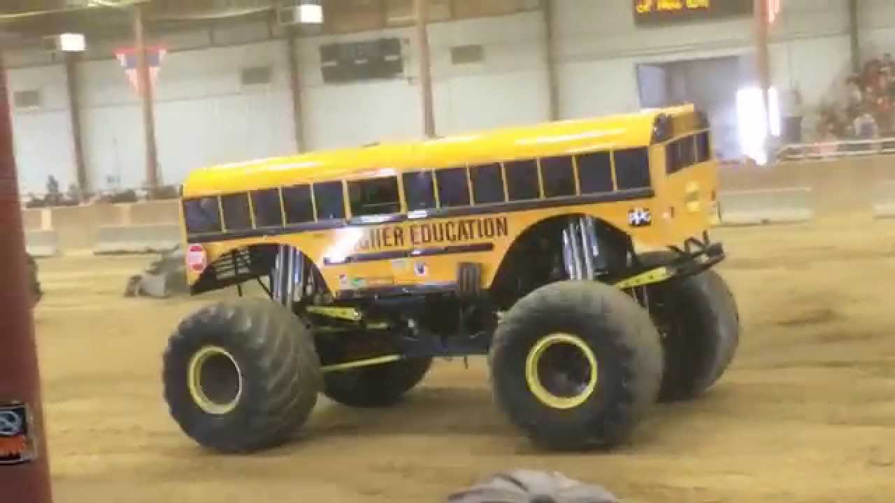 Monster Jam School Bus