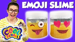 DIY Emoji Slime! How to Make Emojis with Glitter Slime! | Arts & Crafts with Crafty Carol