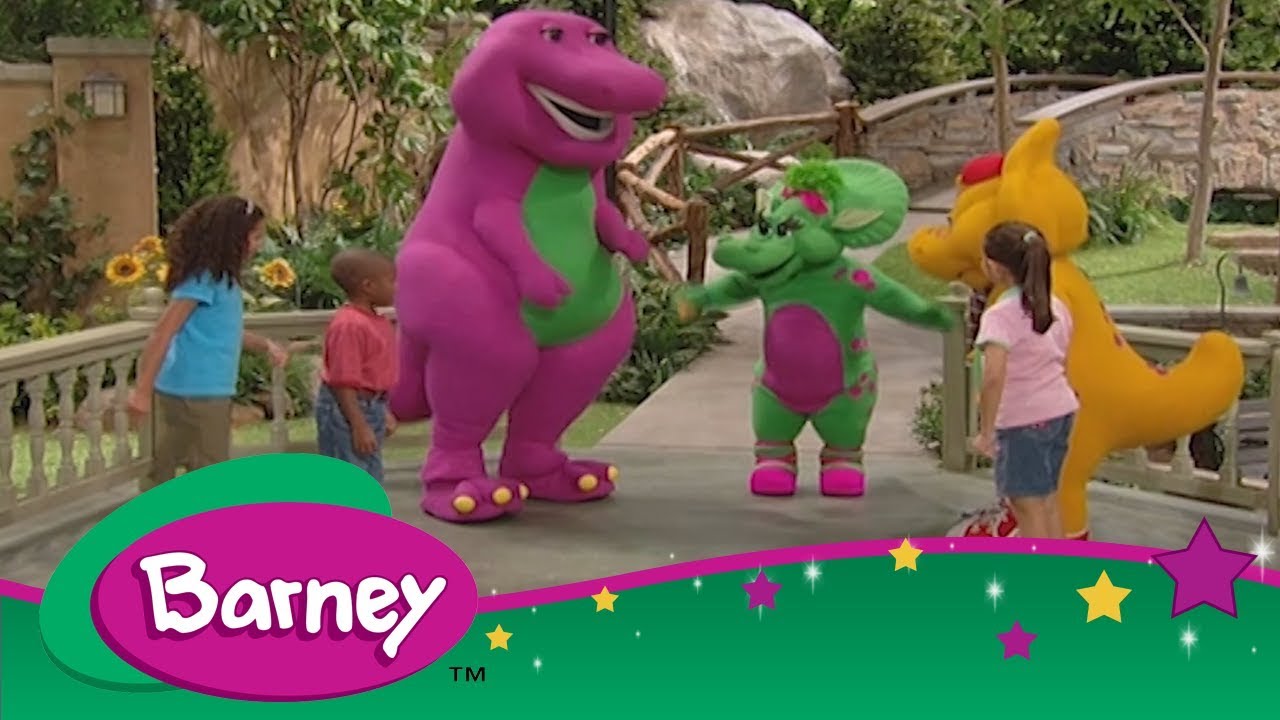 Barney 🎈 We're Gonna Play All Day 😊 Let's Have Fun 🎈 - YouTube