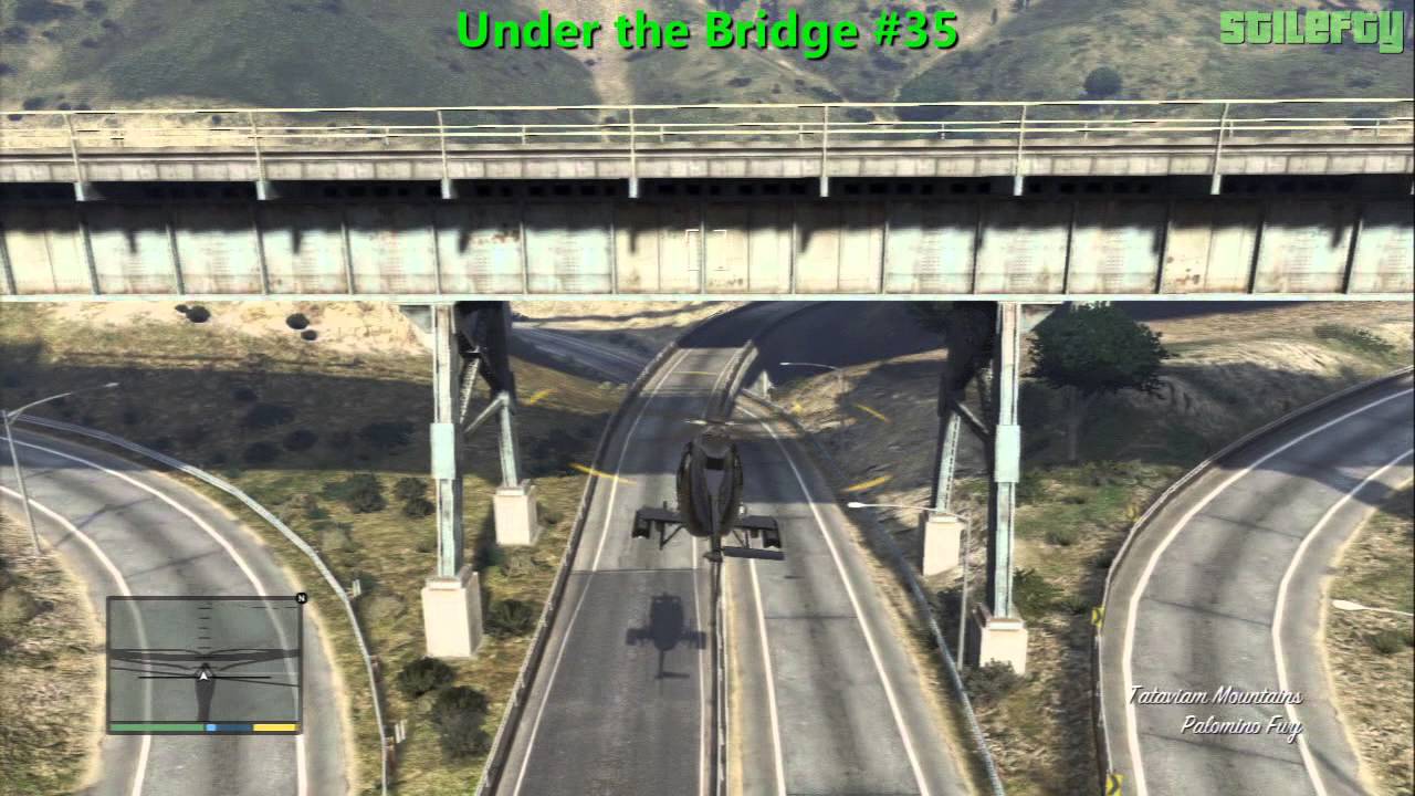 GTA 5 PS3 - 50 Under the Bridge Guide - YouTube