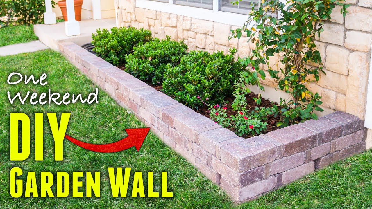 Ultimate DIY garden edging that will last forever - YouTube