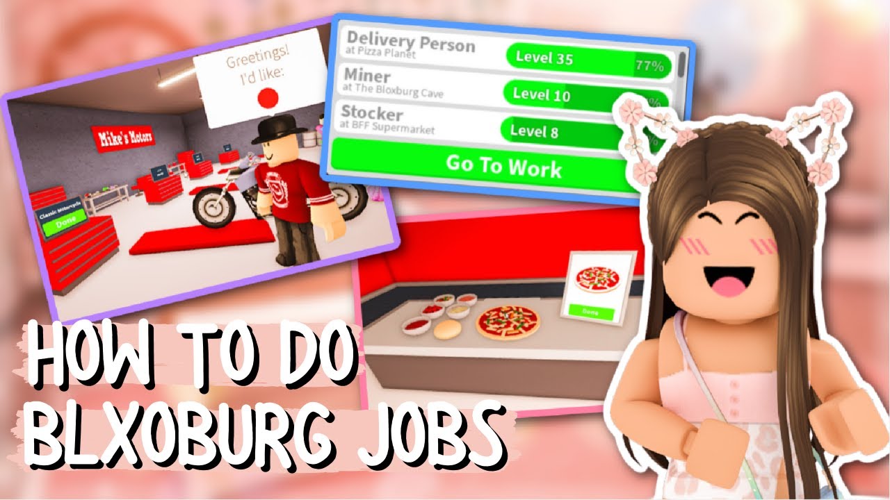 HOW TO DO EACH BLOXBURG JOB! | *Bloxburg Beginner's Guide ep.2* (Roblox ...