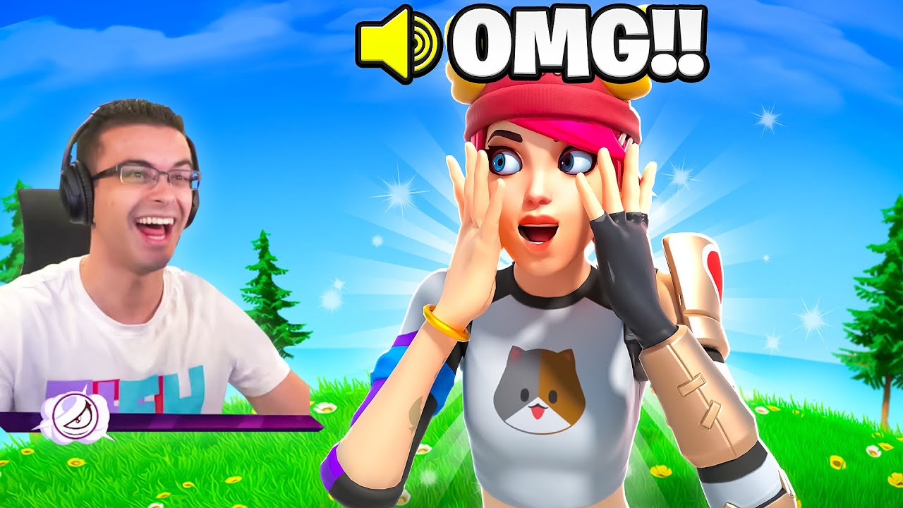 this kid FREAKS OUT when he finds out I'm his teammate! - YouTube