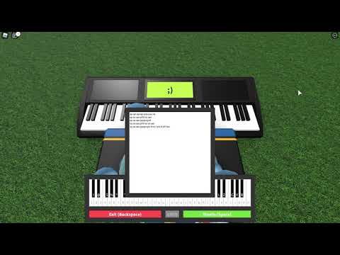 Sonic Green Hill Zone Roblox Piano ( Sheets in disc.) - YouTube