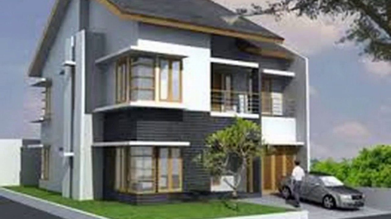  Gambar  Desain Rumah  Minimalis Modern Kaca Desain Rumah 