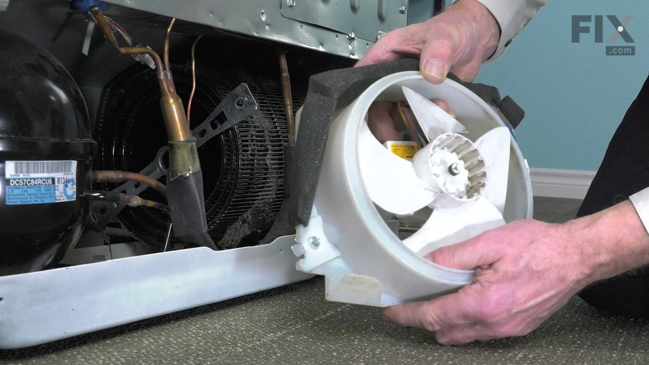 Why Your Refrigerator condenser fan isn't working? How to fix It?