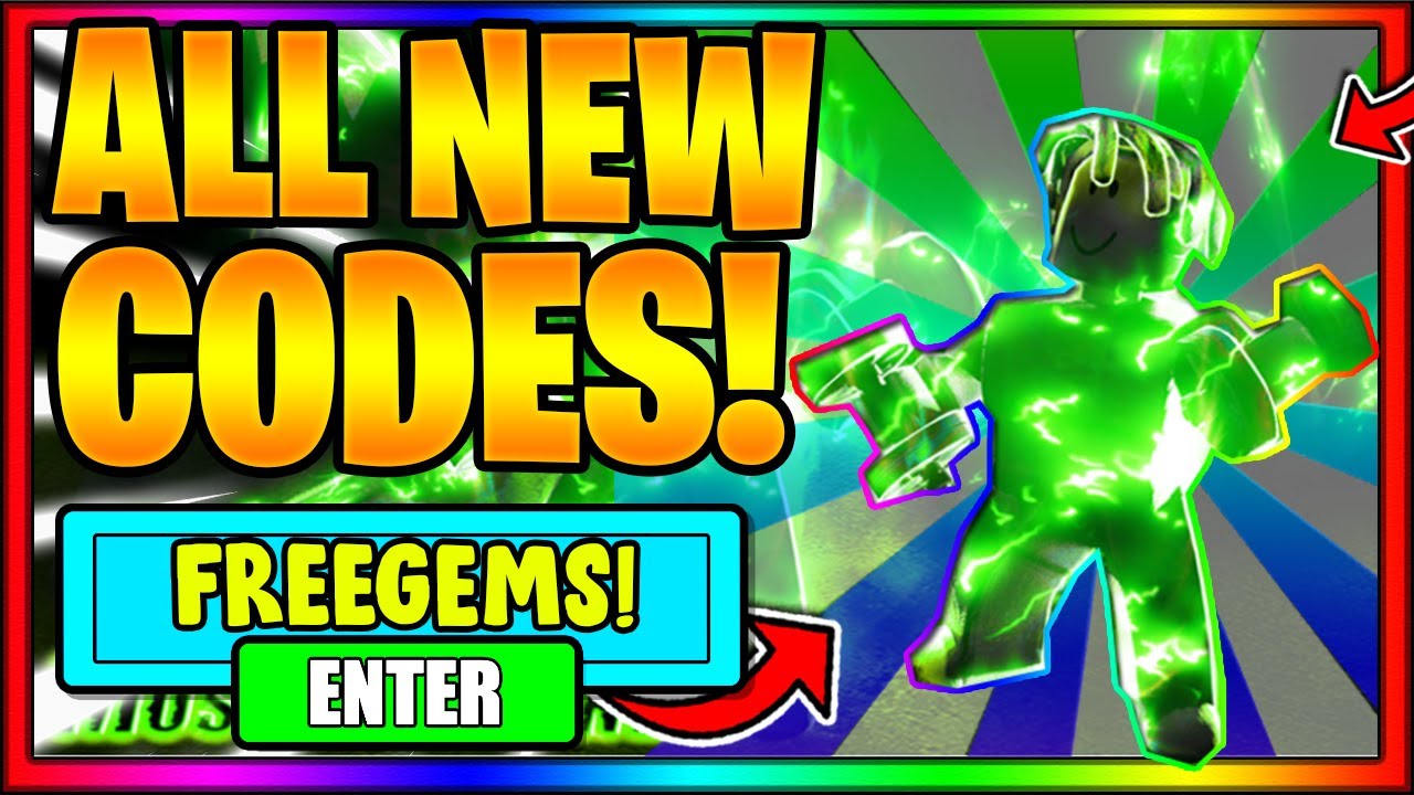 ALL *NEW* MUSCLE LEGENDS CODES *💎FREE GEMS!💎* Roblox Muscle Legends ...