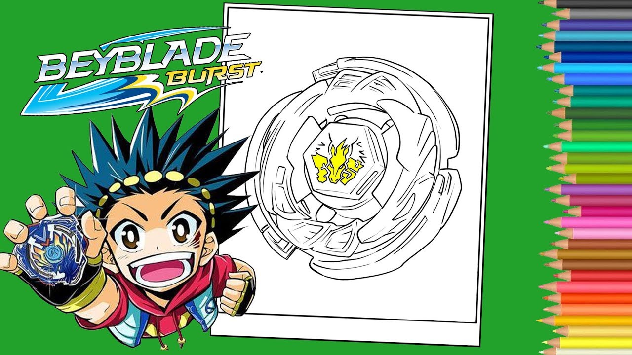 Valtryek Drawing Valtryek Beyblade Coloring Pages Beyblade Genesis ...