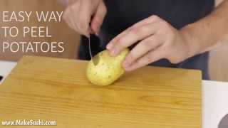 Amazing Potato Peeling Trick!