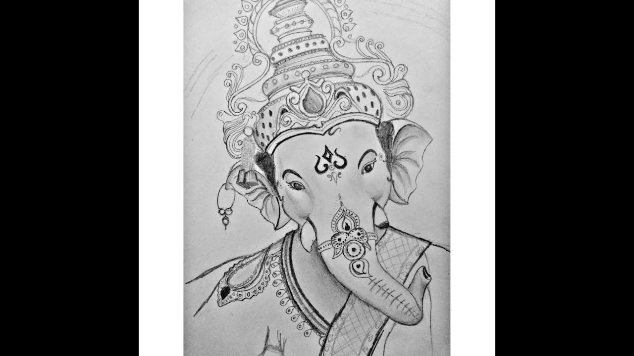 Drawing Ganpati bappa. || it's arttrap. || - YouTube