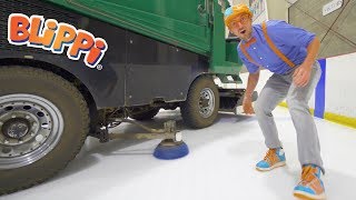 Blippi Learns about the Zamboni and Hockey | Educational Videos for Toddlers