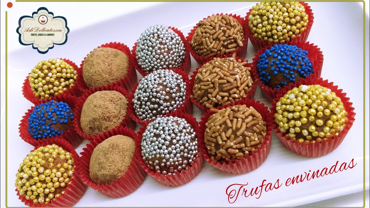 Top 63+ imagen receta de trufas envinadas