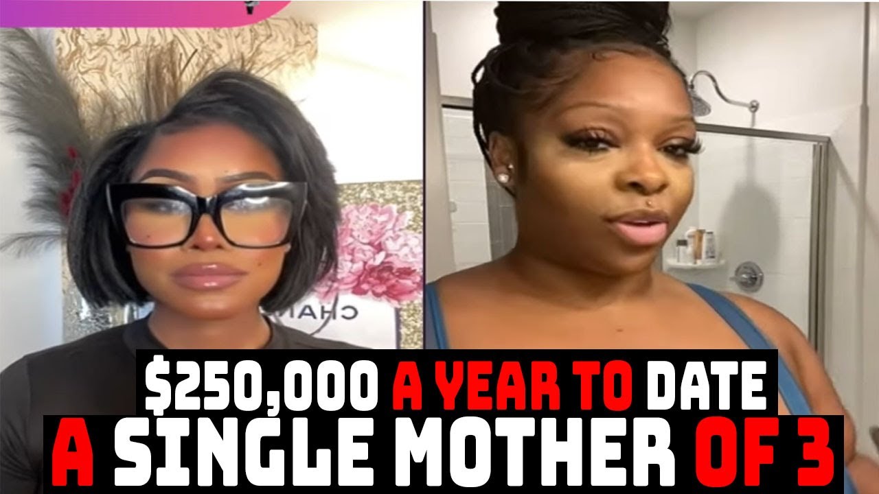 Men need $250,000 a year to date a Modern Women with 3 KIDS 👧🏽👦🏾🧒🏾 ...