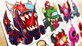 [Drawing FNF] Imposter Parasite-IMPOSTOR V4 (Extras)/AM... | Doovi