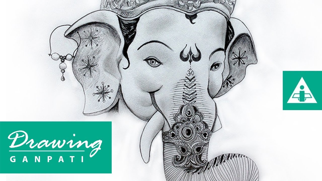 GANPATI speed drawing Videos | GANPATI Sketching Videos | speed ...