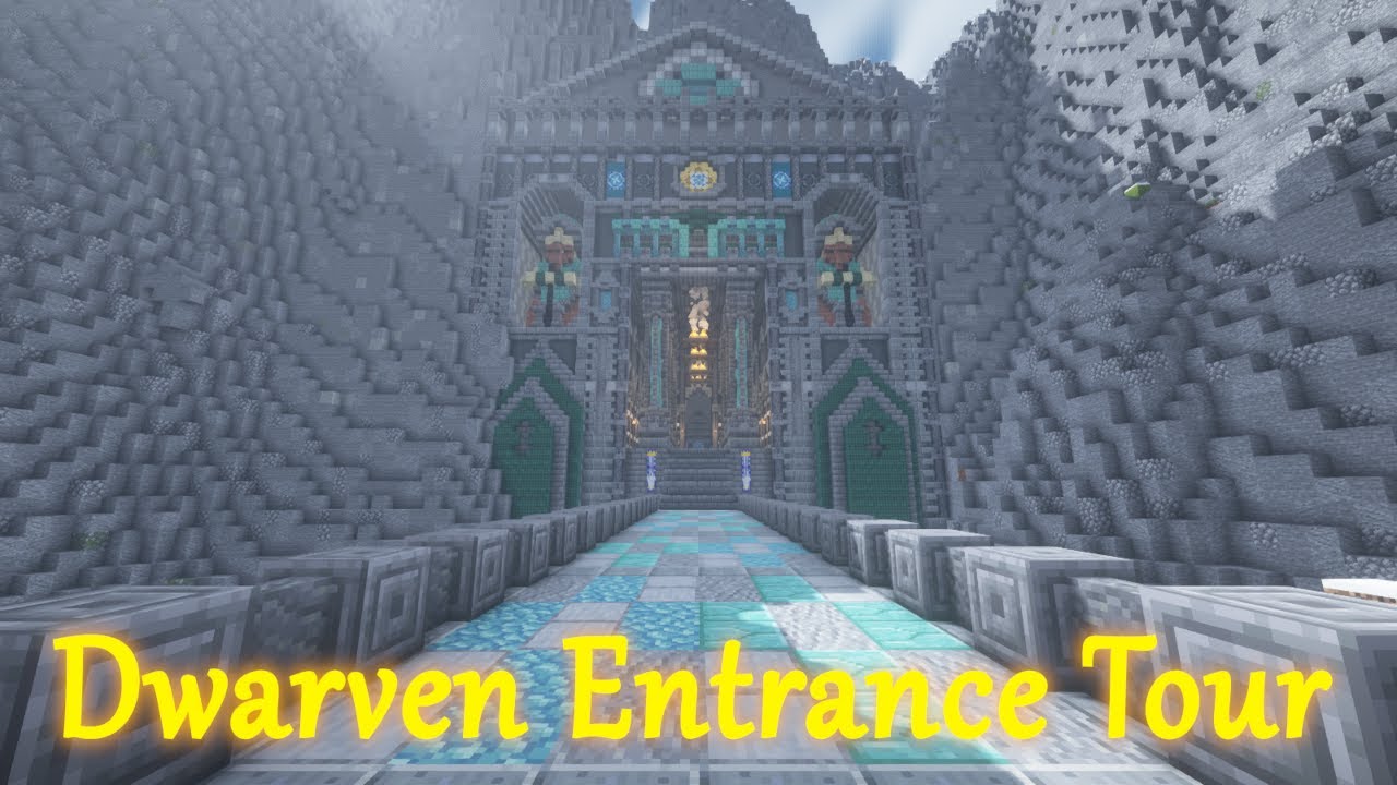 Minecraft Dwarven City Underground